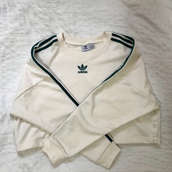 ✨Adidas cropped sweater✨ - Picture 3 of 4